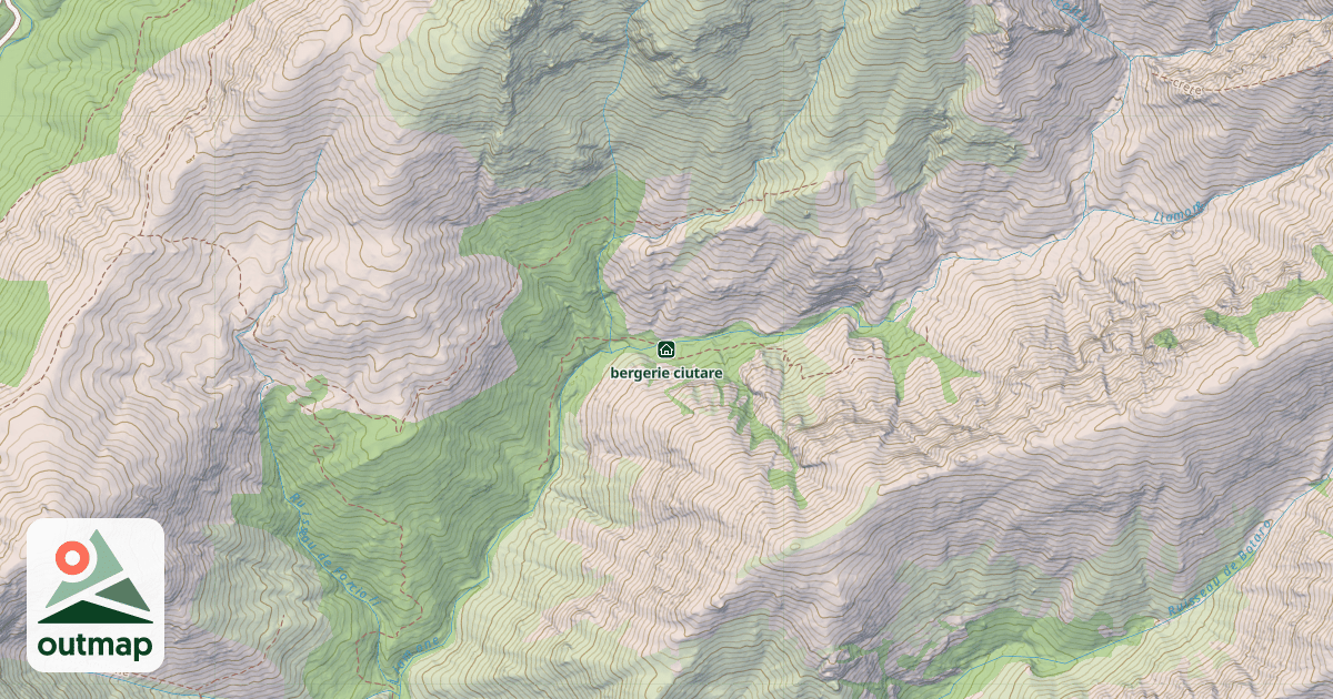 Map of bergerie ciutare
