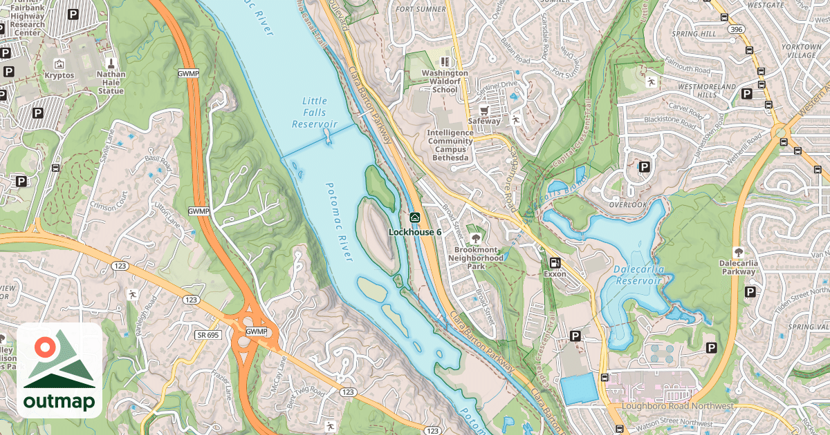 Map of Lockhouse 6