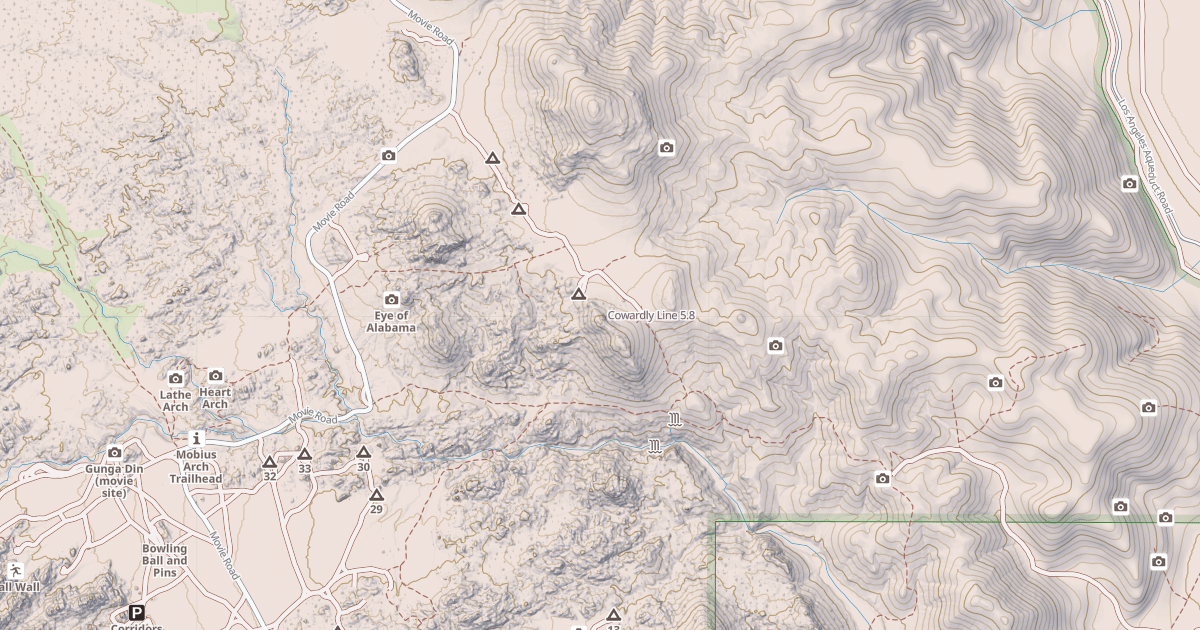 Map preview of Cowardly Line