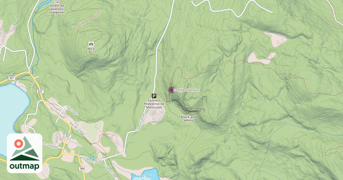 Map of La P'tite Extension