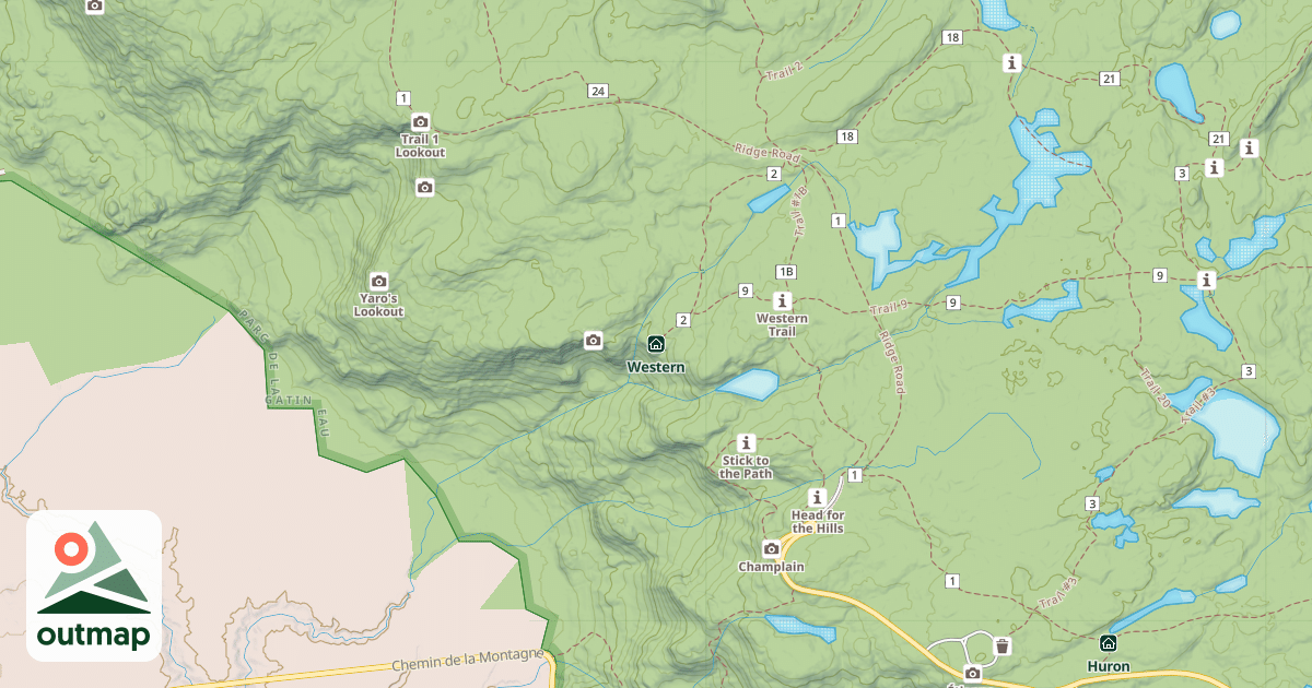 Map of Western