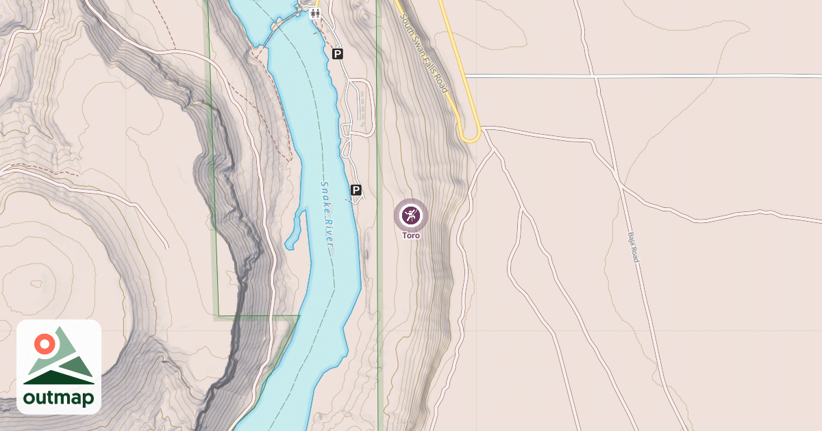 Map of Toro