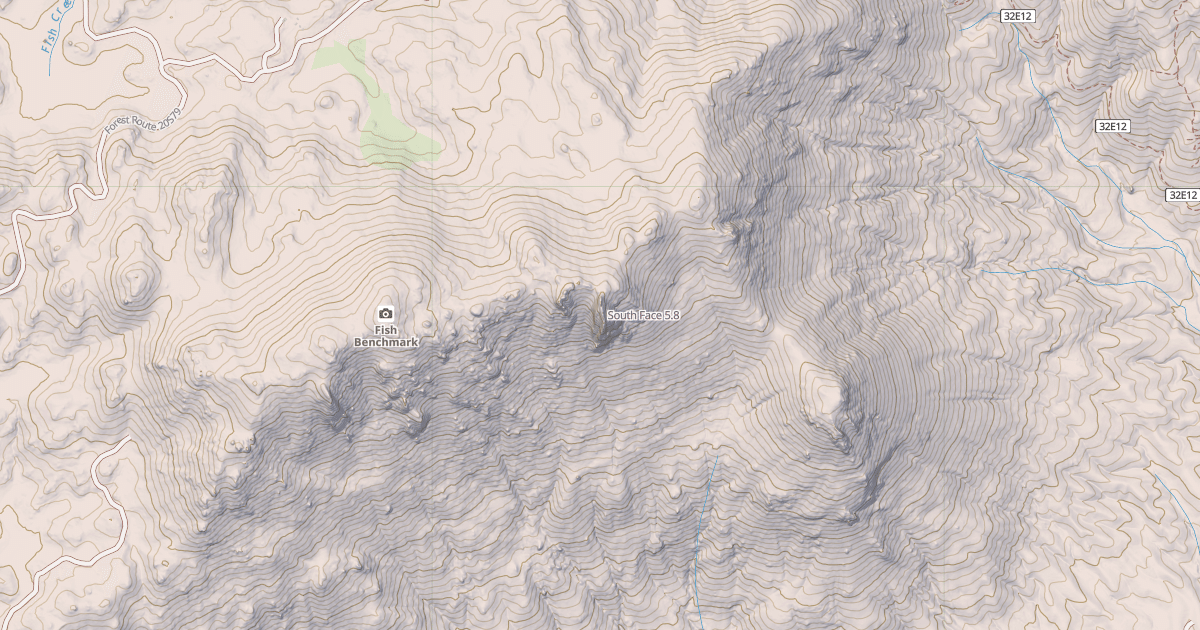 Map preview of South Face