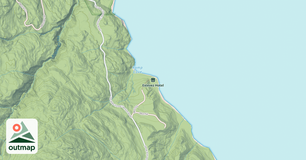 Map of Estevez Hotel