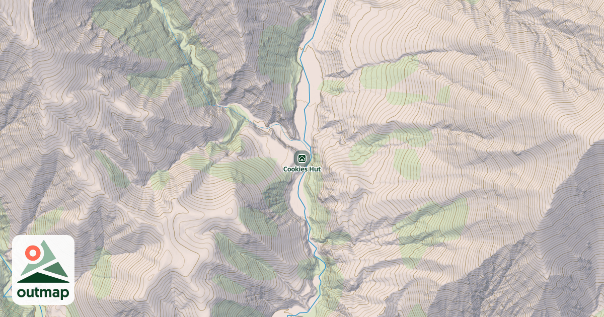 Map of Cookies Hut