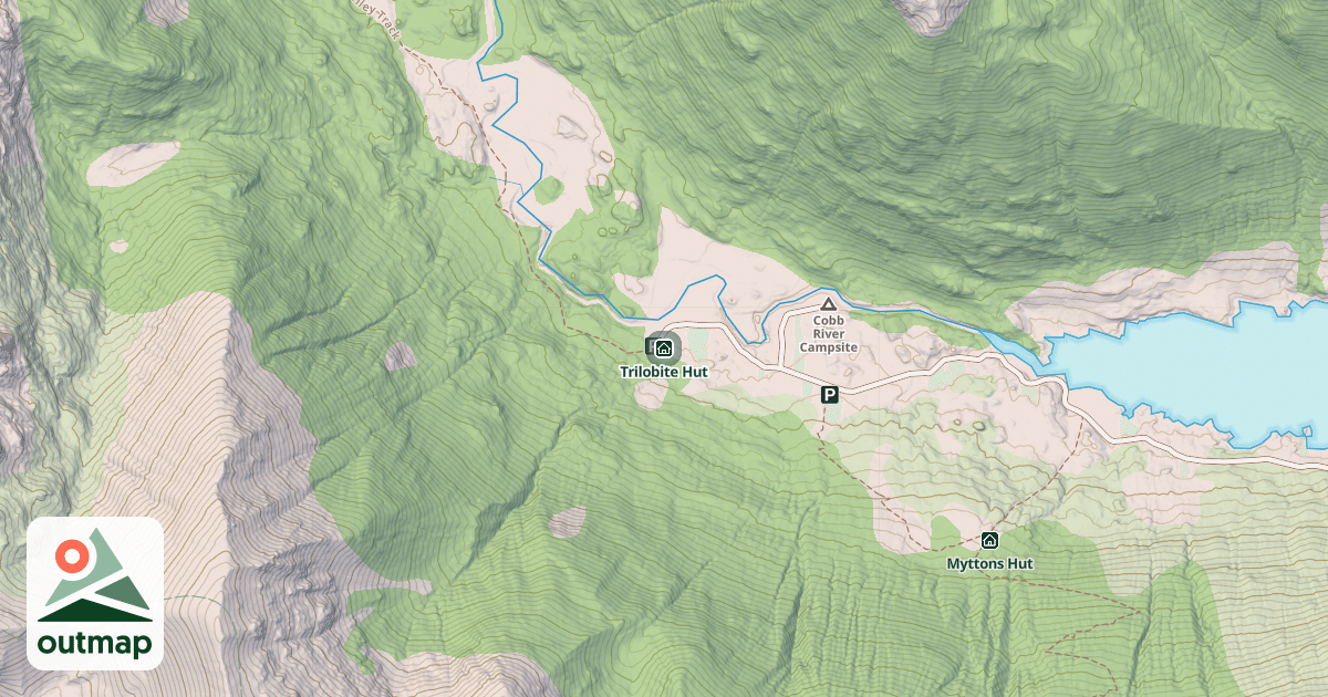 Map of Trilobite Hut
