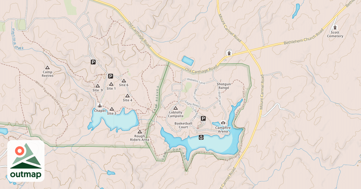 Map of Cabin 39