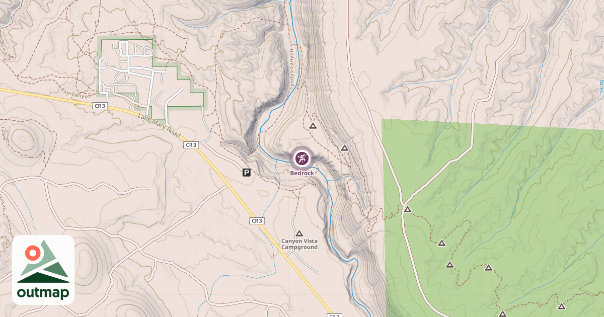 Map of Bedrock