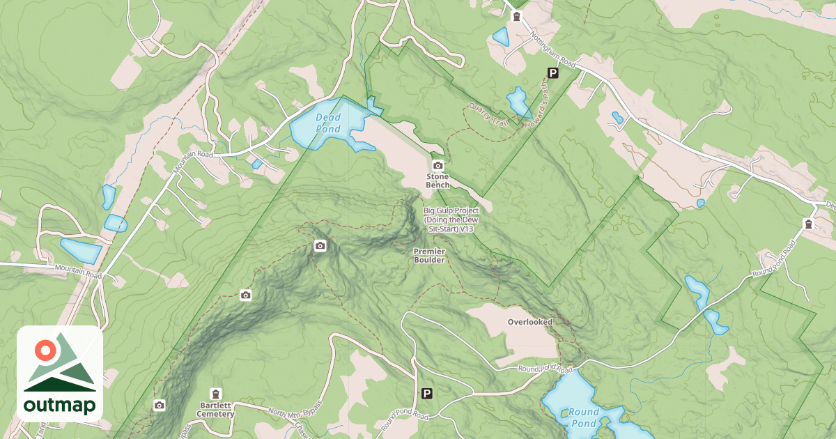 Map of Big Gulp Project (Doing the Dew Sit-Start)