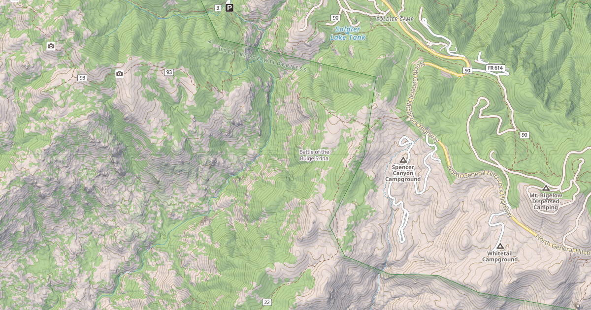 Map preview of Battle of the Bulge