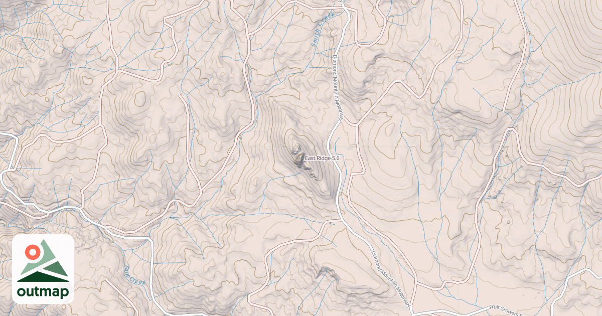 Map of East Ridge