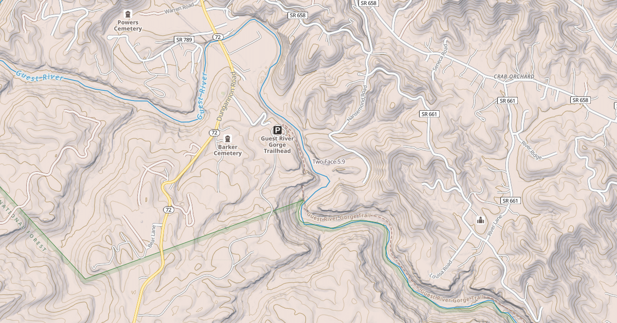 Map preview of Two Face
