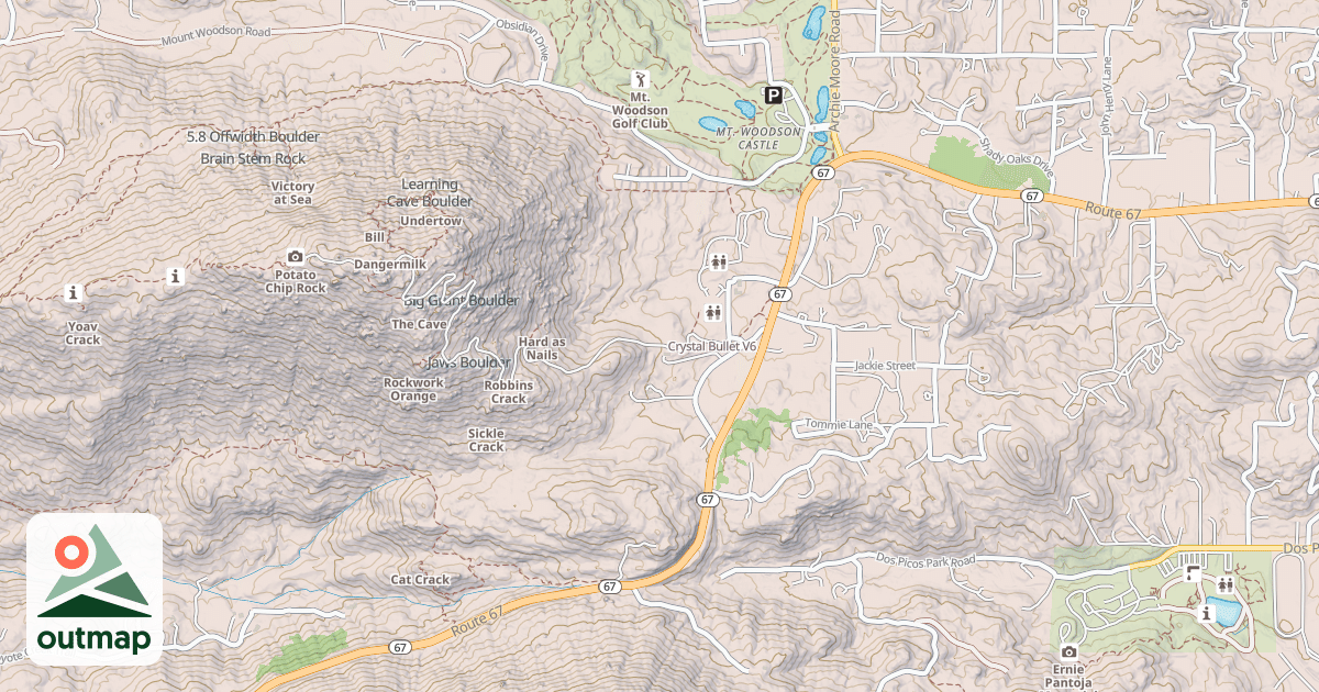 Map of Crystal Bullet