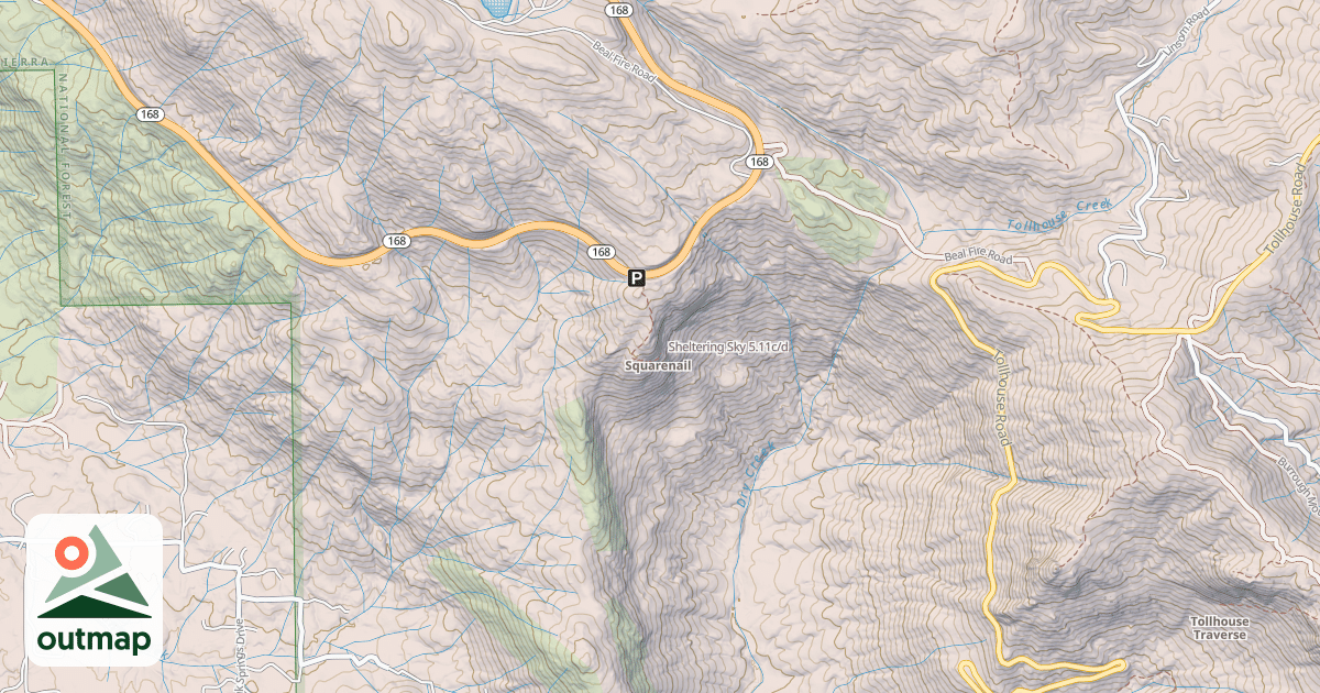 Map of Sheltering Sky