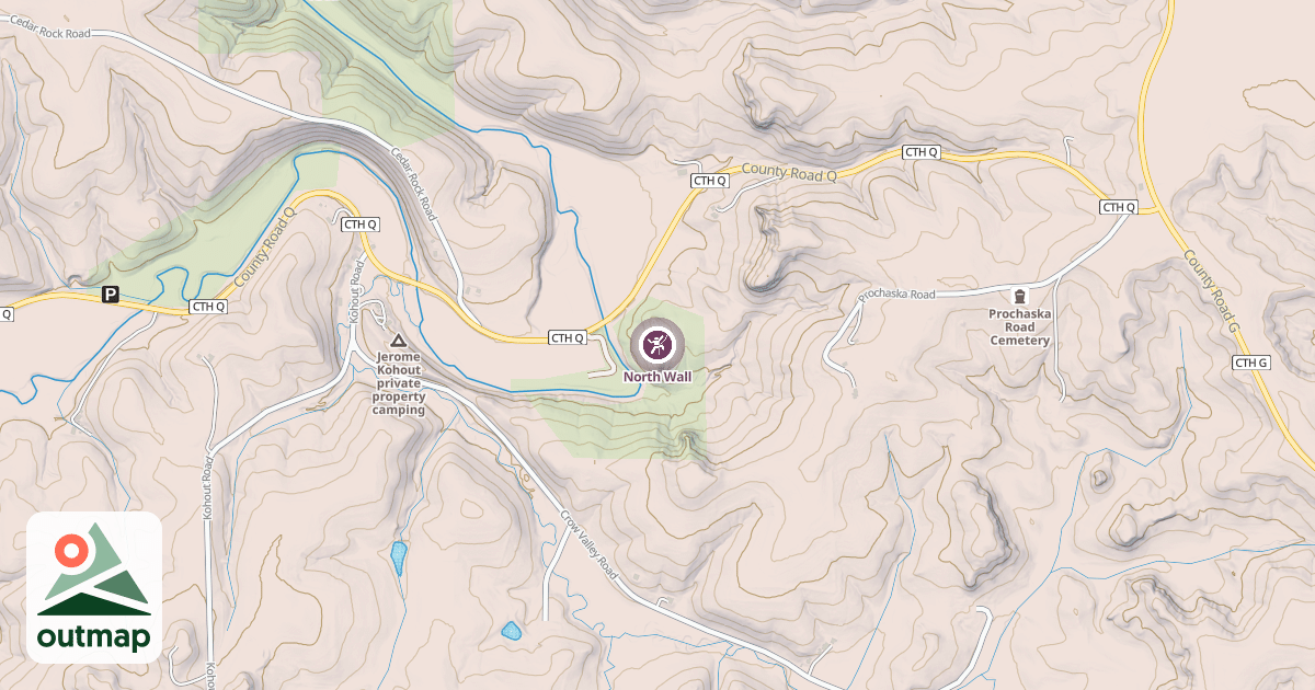 Map of North Wall