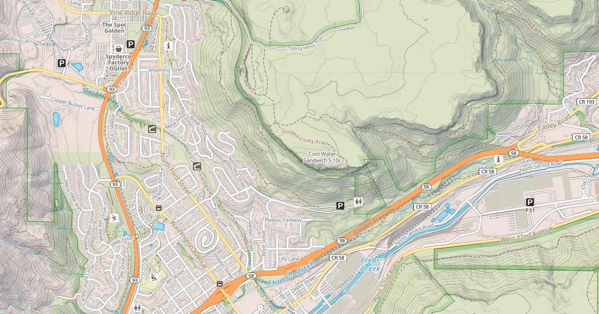 Map preview of Cool Water Sandwich