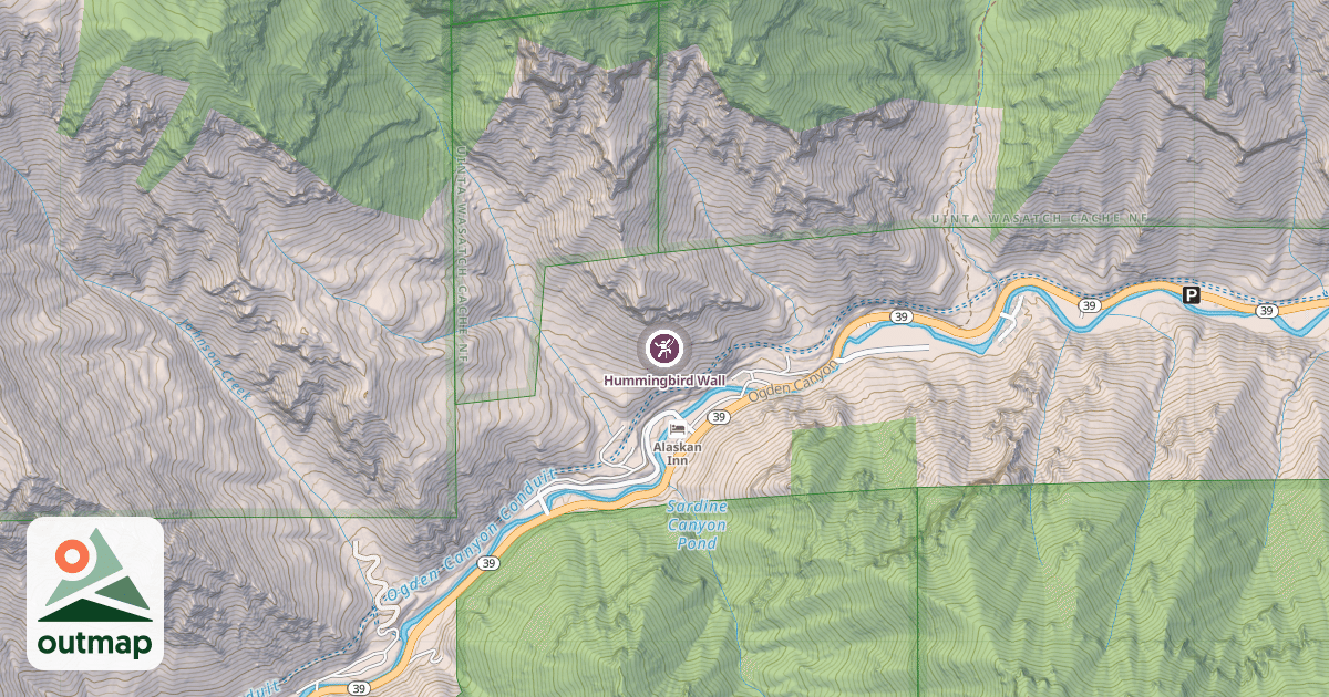 Map of Hummingbird Wall