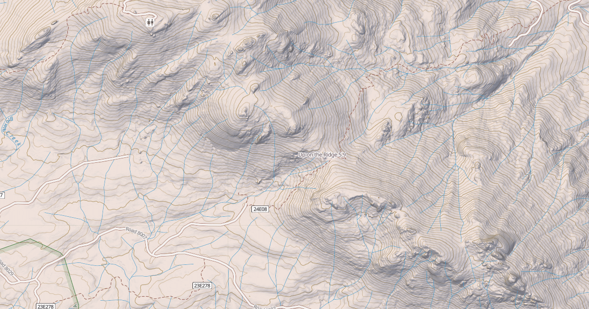 Map preview of Up on the Ridge