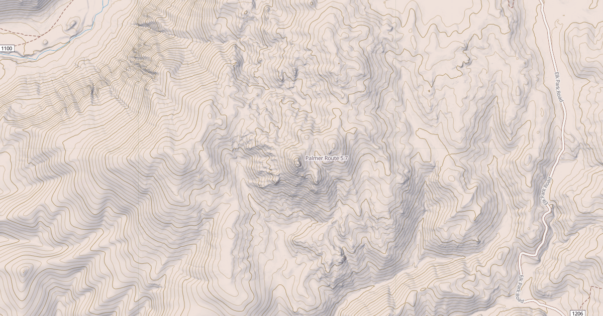 Map preview of Palmer Route