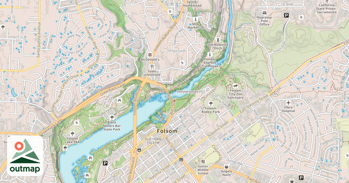 Map of Mollywhopped