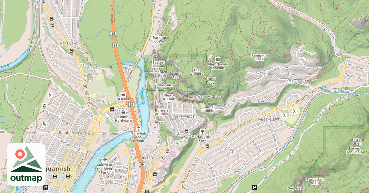 Map of Power Windows