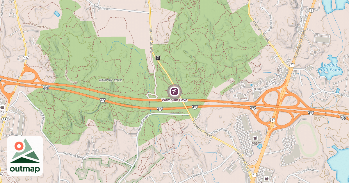 Map of Wampum Cave