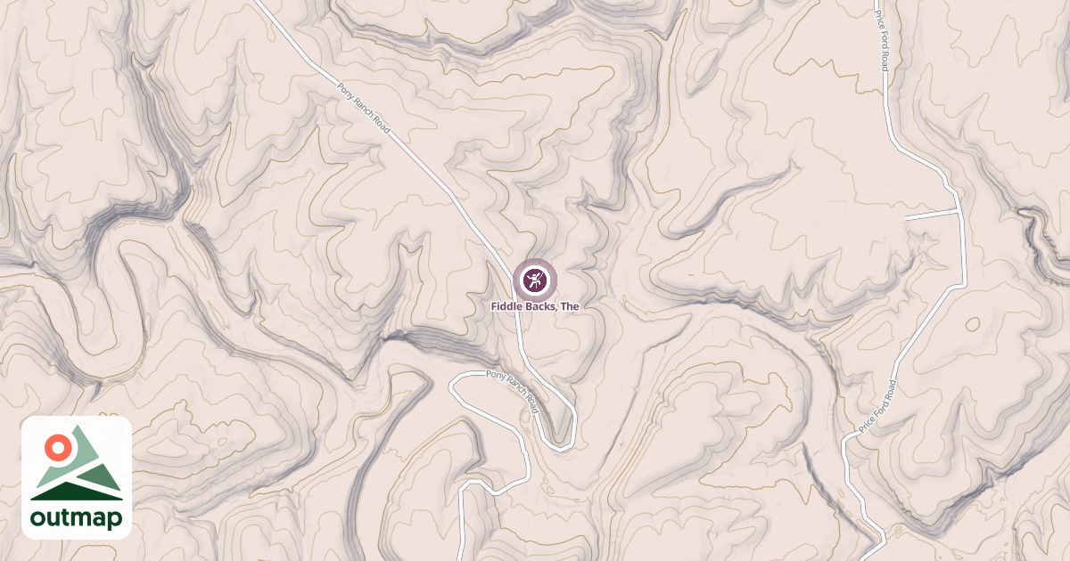 Map of Fiddle Backs, The