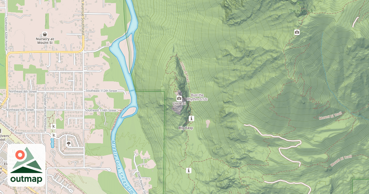 Map of Bust the Rhythm