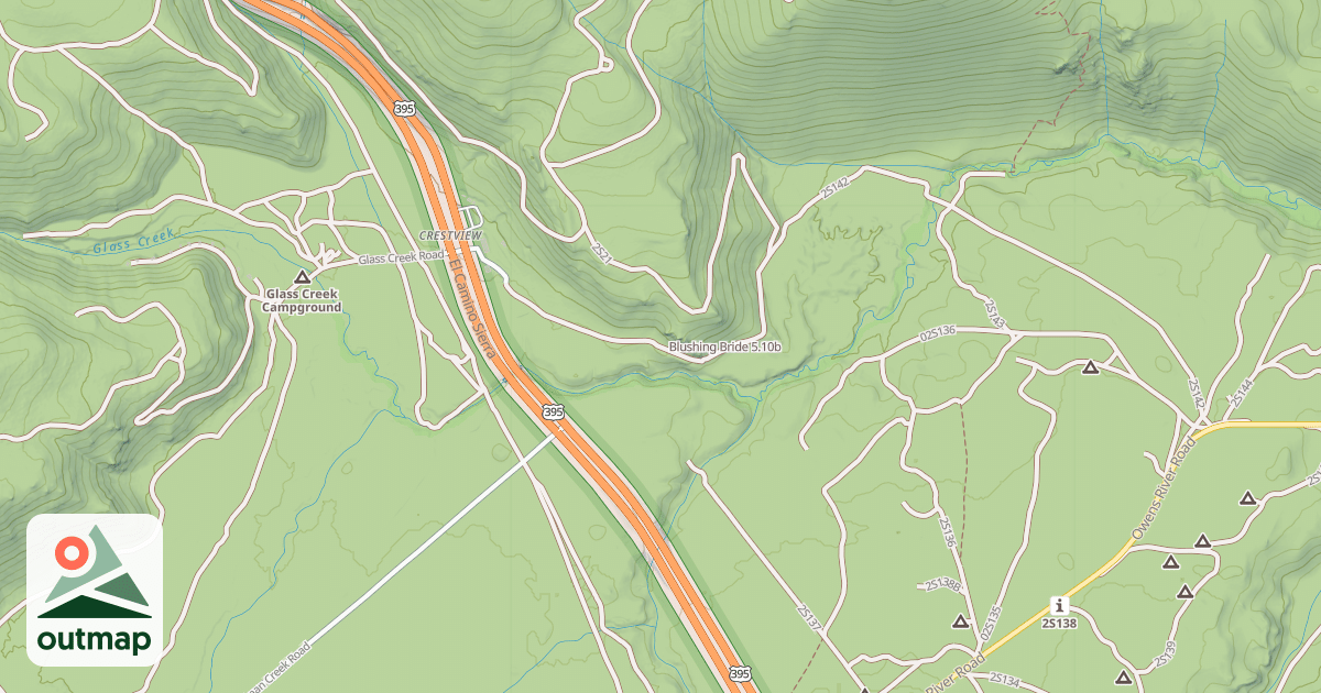 Map of Blushing Bride
