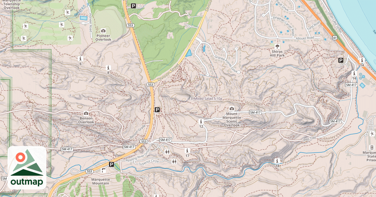 Map of 3. Mixed Salad