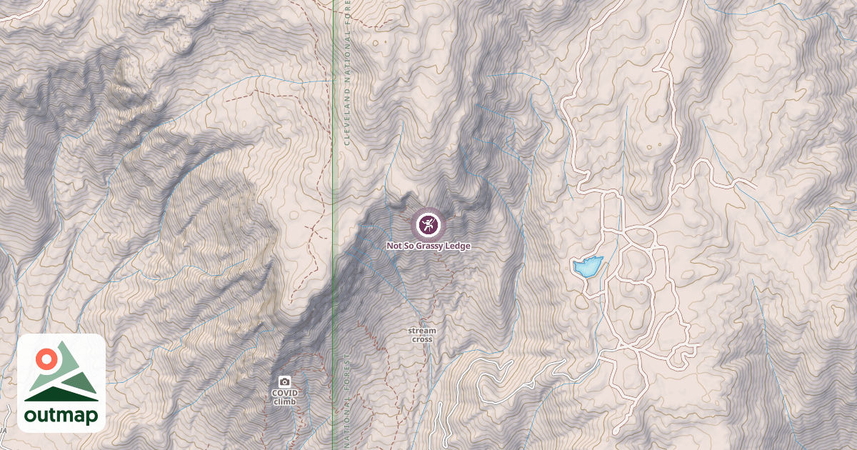 Map of Not So Grassy Ledge