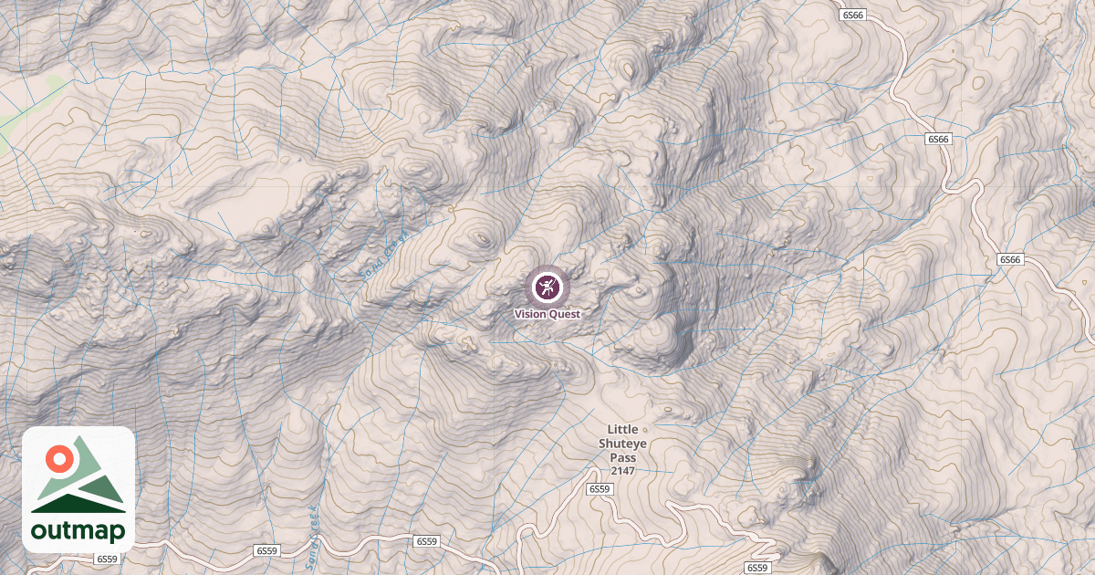 Map of Vision Quest