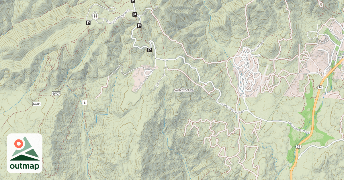 Map of Switchfoot