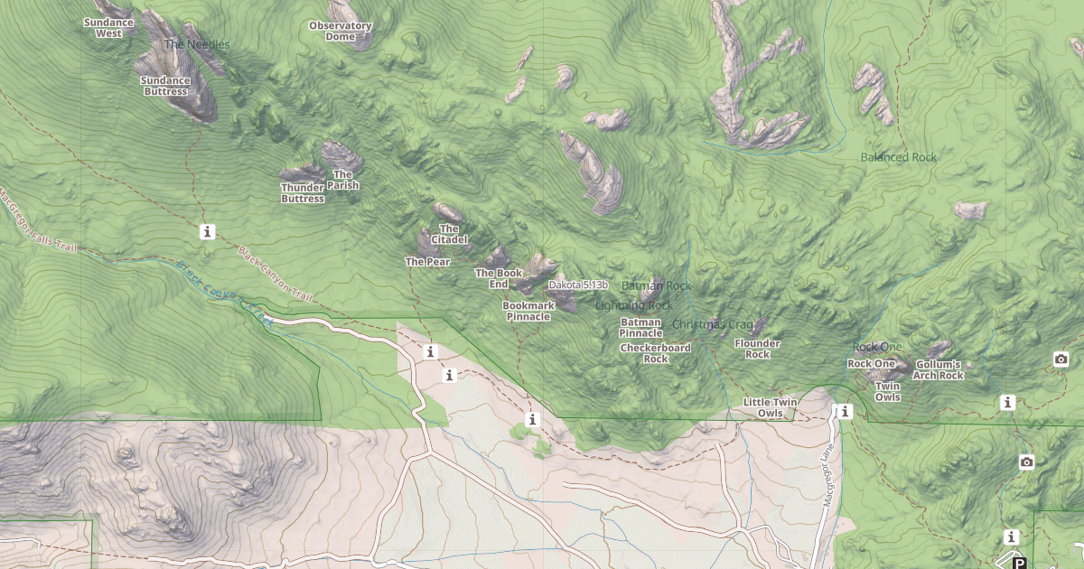 Map preview of Dakota