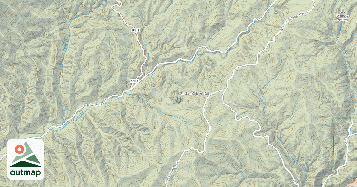Map of Fricken Chicken