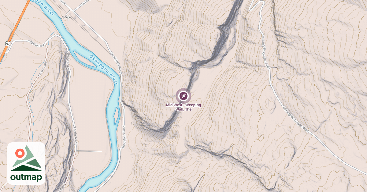Map of Mid West - Weeping Wall, The