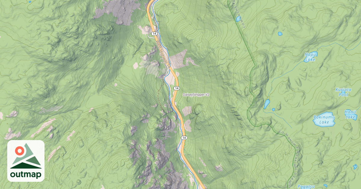 Map of DaiseyStripper