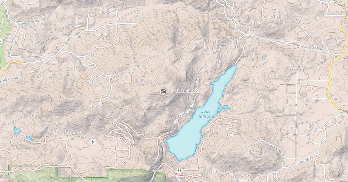 Map preview of Cheese Face