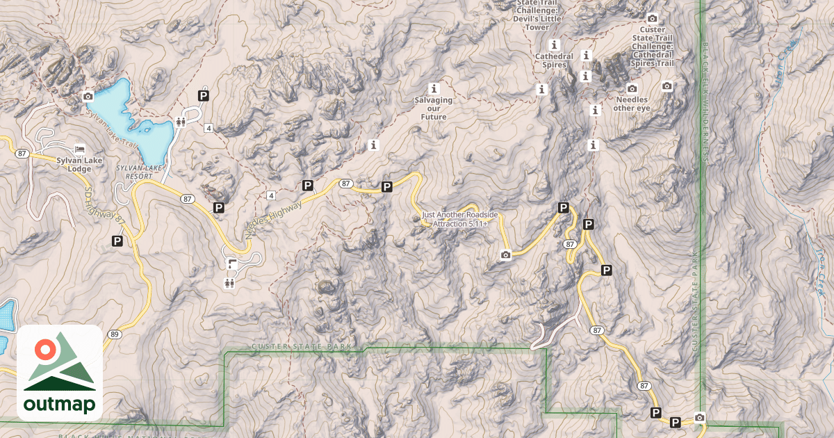 Map of Just Another Roadside Attraction