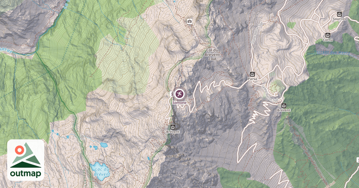 Map of Somone