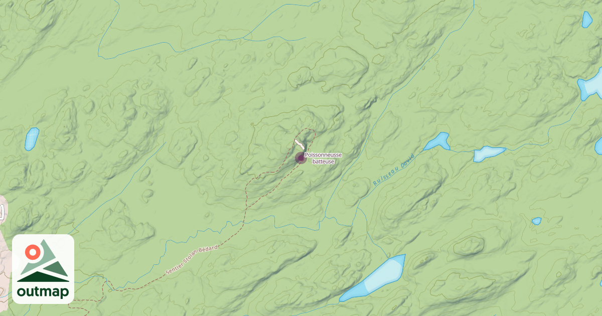 Map of Poissonneusse batteuse