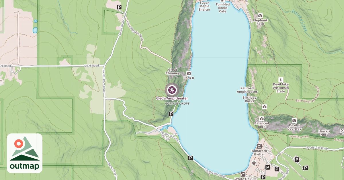 Map of Cleo's Ampitheater