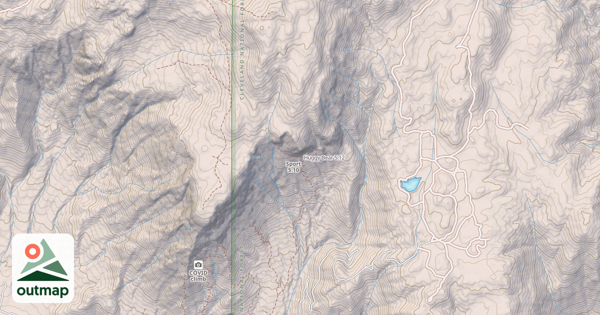 Map of Huggy Bear