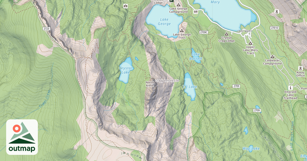 Map of Cragganmore