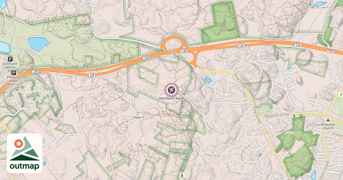 Map of Northern Band