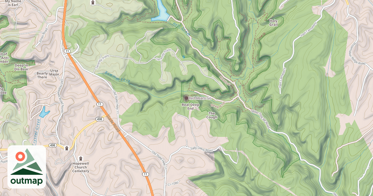 Map of Red Means Go