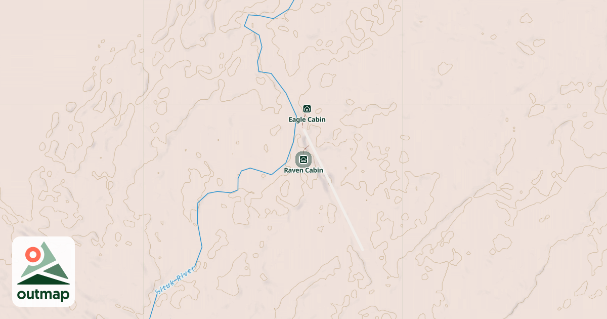 Map of Raven Cabin