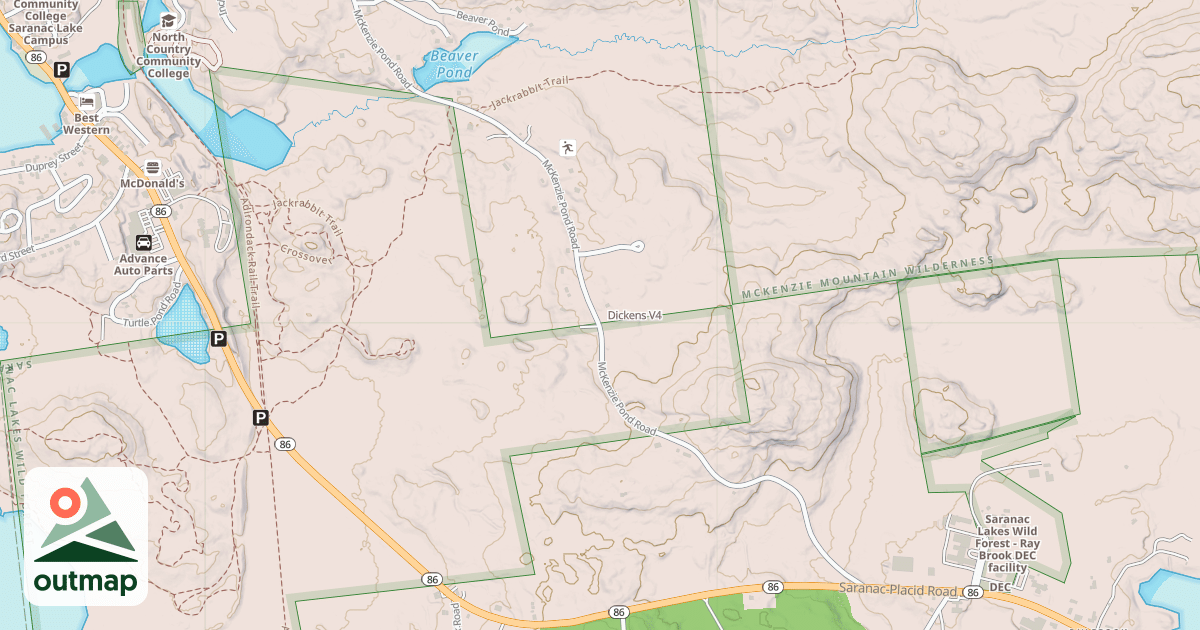 Map of Dickens