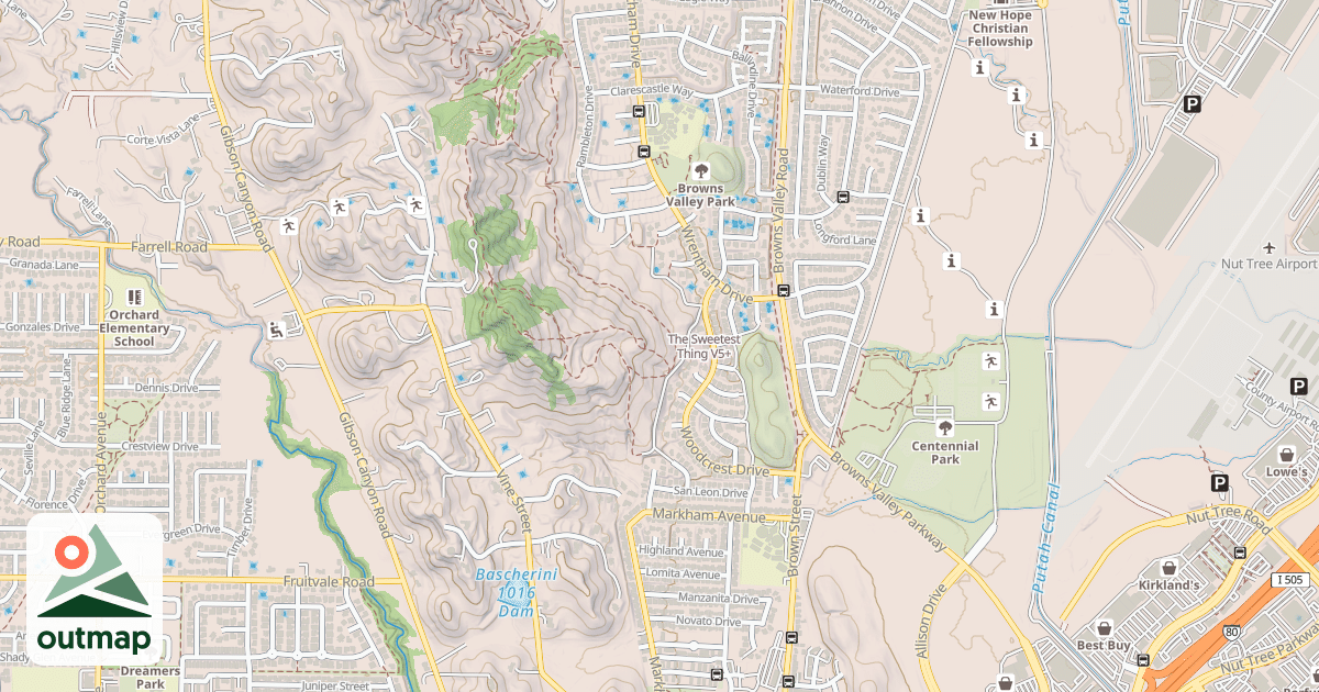 Map of The Sweetest Thing