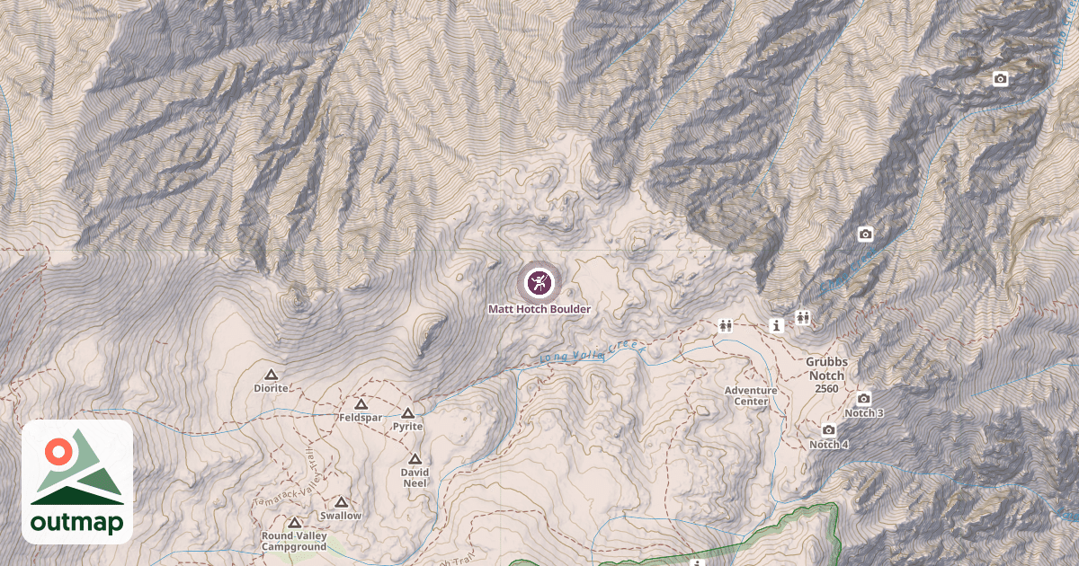 Map of Matt Hotch Boulder